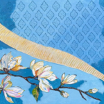 Whispering Magnolias in Azure